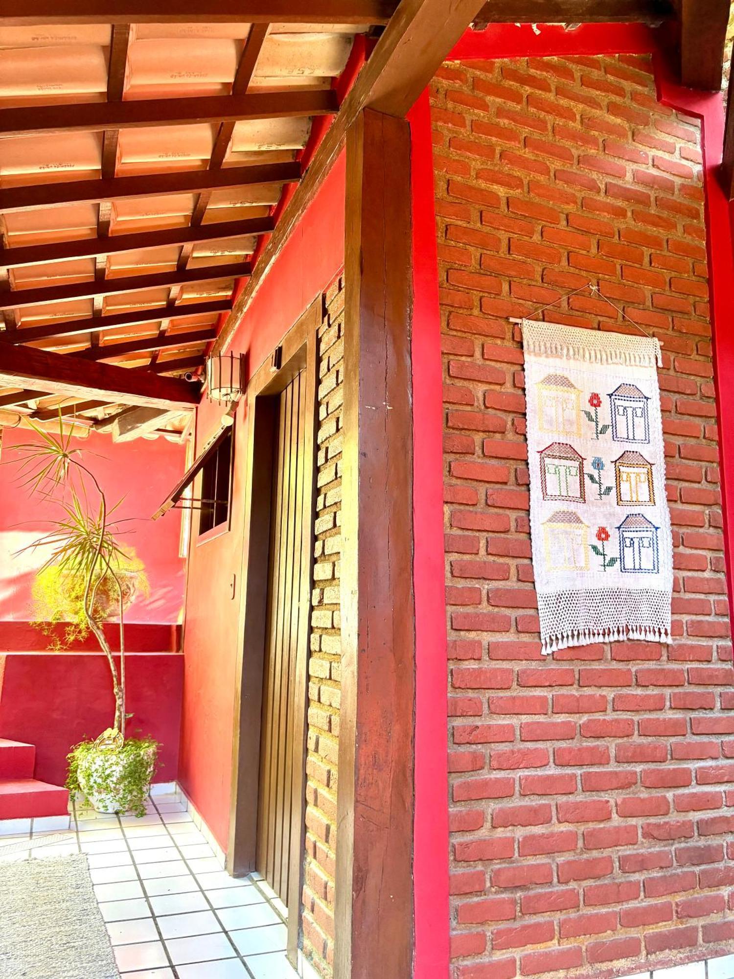 Novos Baianos Hostel E Pousada ปอร์โตเซกูโร ภายนอก รูปภาพ