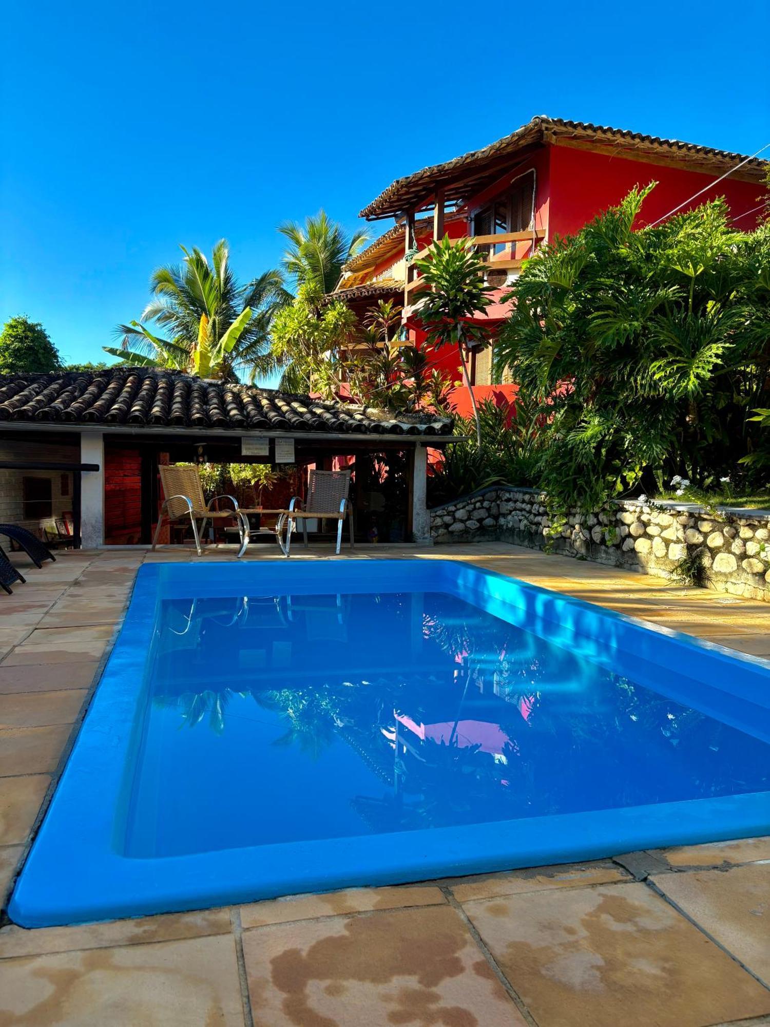 Novos Baianos Hostel E Pousada ปอร์โตเซกูโร ภายนอก รูปภาพ